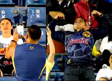 Aficionado del América se volvió viral por su pasión no correspondida hacia las Águilas