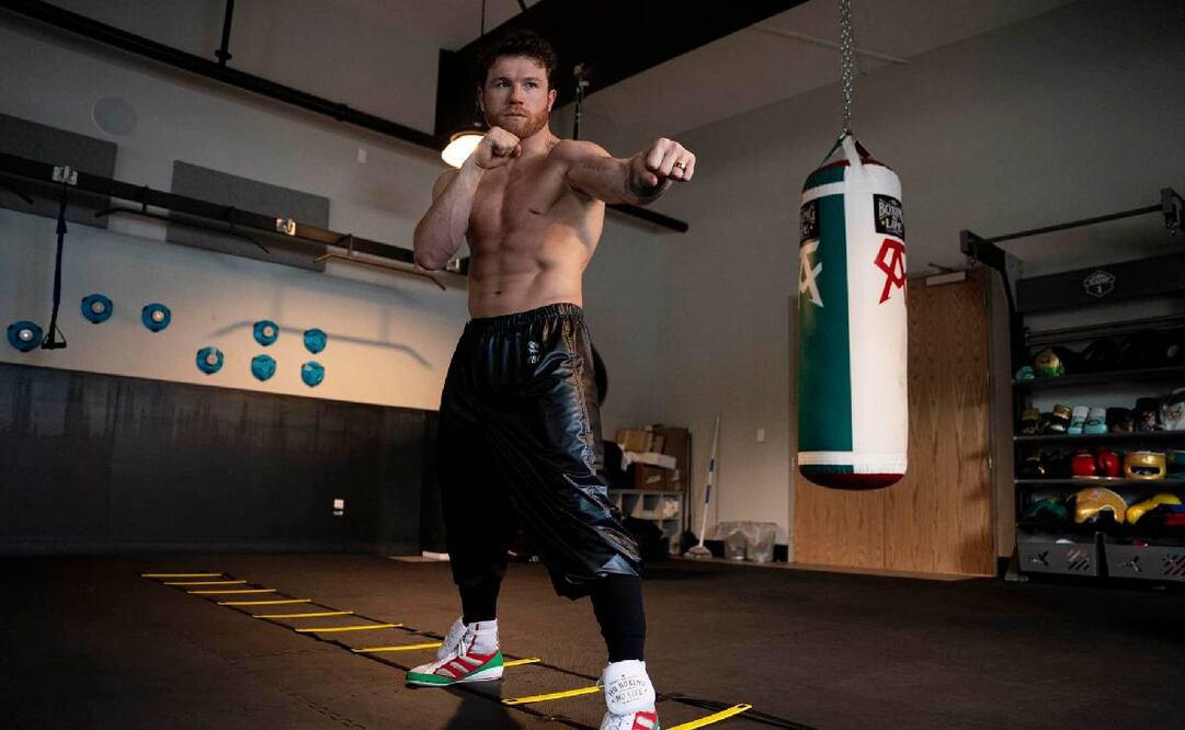 Canelo Álvarez y Jaime Munguía prometieron que habrá un nocaut este sábado en Las Vegas. Foto: Especial
