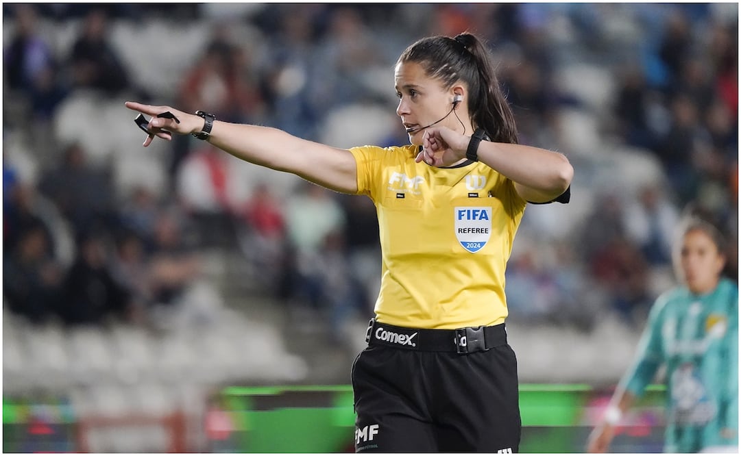 Karen Hernández será la segunda mujer en pitar un partido de Liga MX en el Clausura 2024 - Foto: Imago7