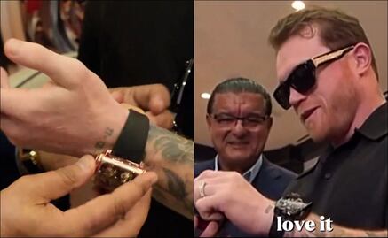 Saúl Álvarez se roba los reflectores tras ser captado comprando un par de relojes en una millonada