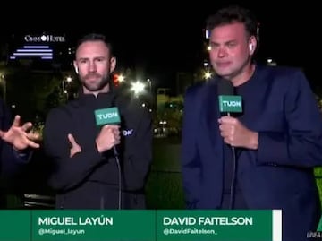 Miguel Layún tuvo su primer encontronazo con David Faitelson en TUDN por la Selección Mexicana
