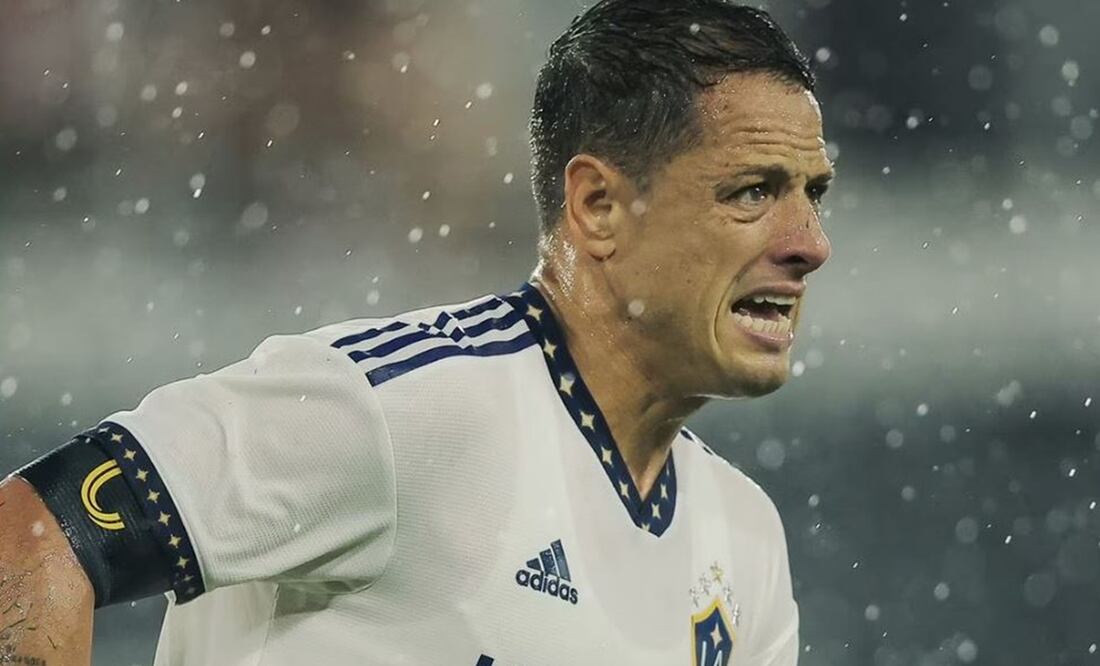 Javier Hernández en partido con Los Angeles Galaxy - Foto: @LAGalaxy_Es
