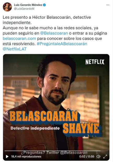 ¿Ya conoces a Belascoarán? El detective independiente que llega a Netflix