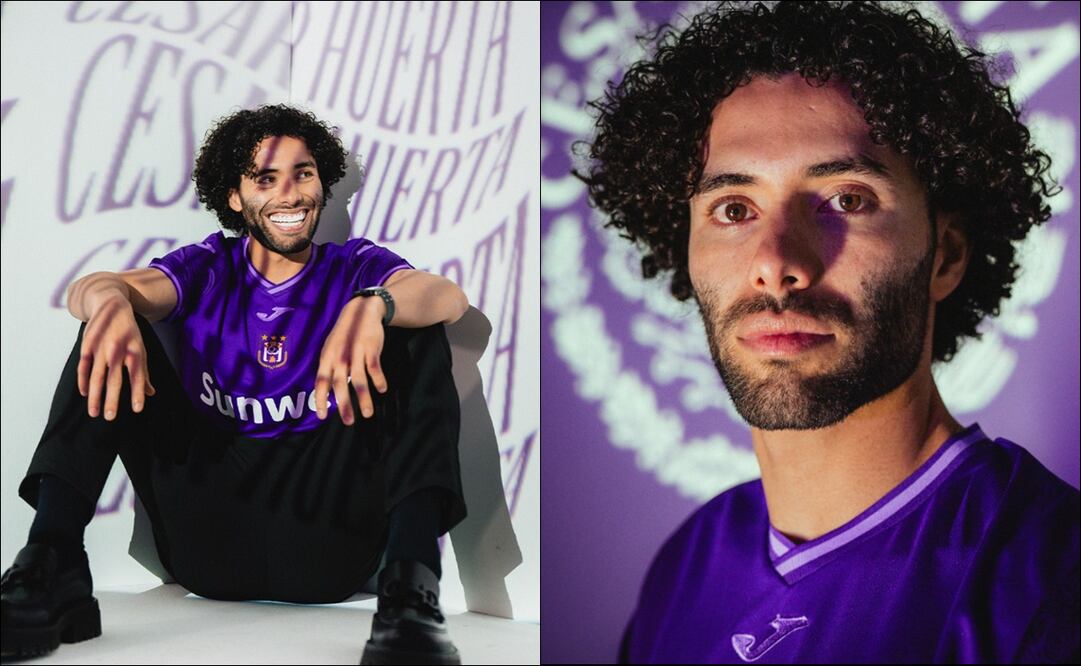 César Huerta fue presentado en las redes sociales del Anderlecht del futbol de Bélgica. FOTO: @rscanderlecht