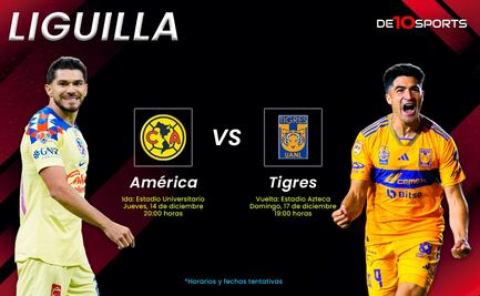Así se jugará la gran Final del Apertura 2023 entre América y Tigres