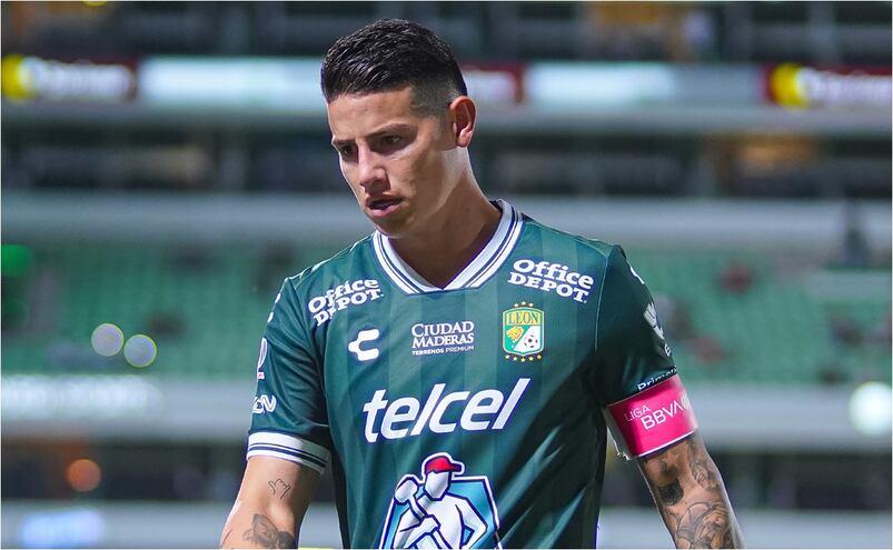 James Rodríguez dejará León; buscará equipo, a siete meses del Mundial de 2026