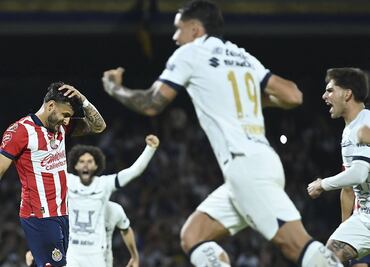¡Cómo no te voy a querer! Pumas se impuso a Chivas en cardíaco partido en CU