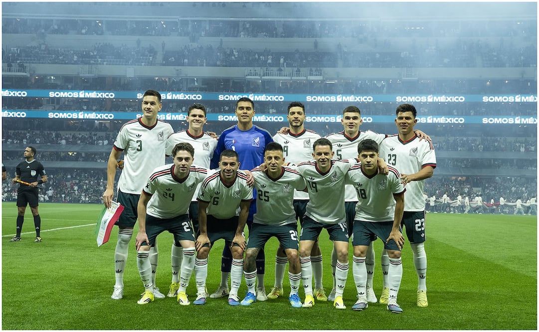 Selección Mexicana en el estadio Banorte Foto: Imago7