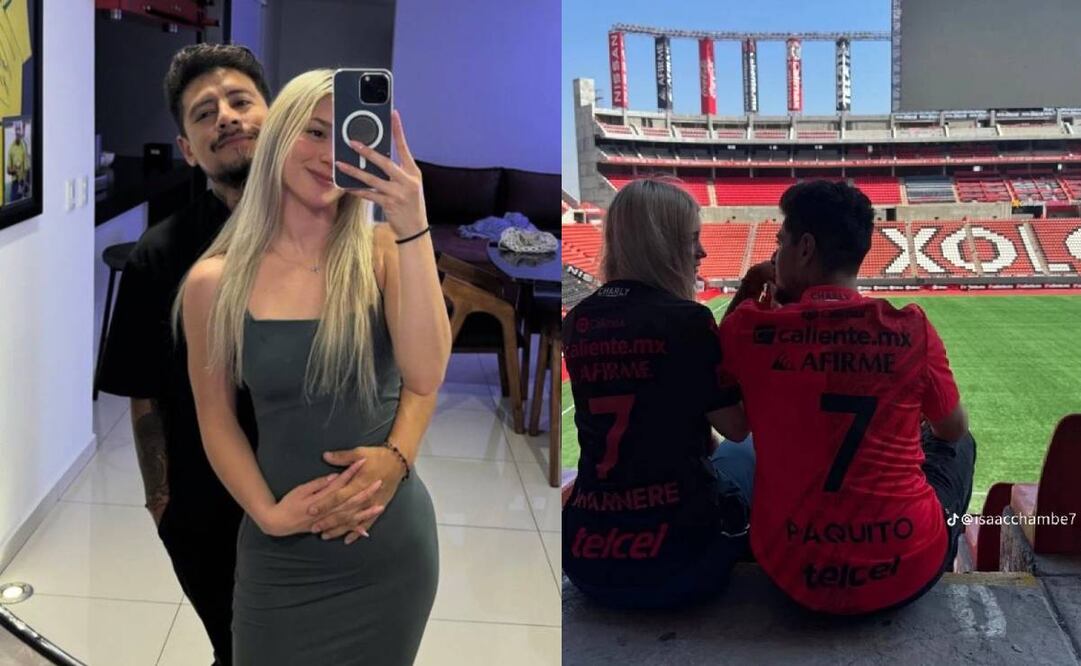 Paquideus presumió en redes sociales que inició una relación con Hanna Segura. Foto: Especial