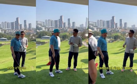 Canelo Álvarez amenazó a Jorge Campos mientras jugaban golf: "No lo quiero madrear al cabrón"