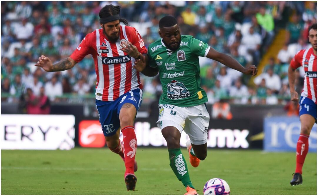 Óscar Benítez jugando con el Atlético San Luis - Imago7