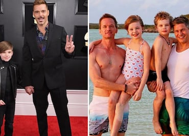 10 familias homoparentales formadas por famosos