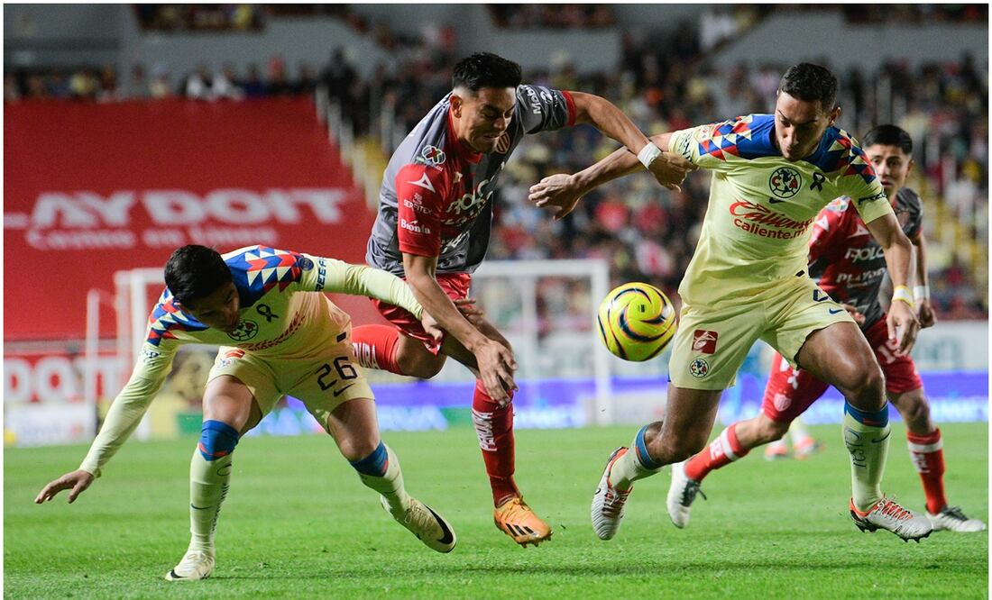 Necaxa y América igualaron a cero goles - Foto: Imago7