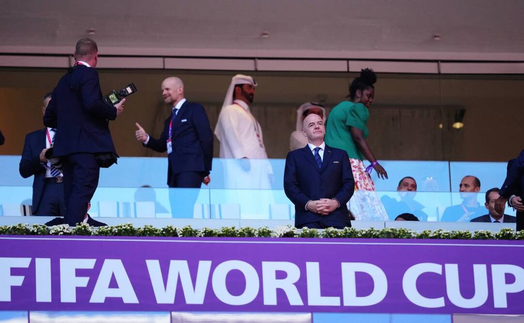 Gianni Infantino está muy entusiasmado con lo que se vivirá el Mundial de 2026. Foto: Imago7