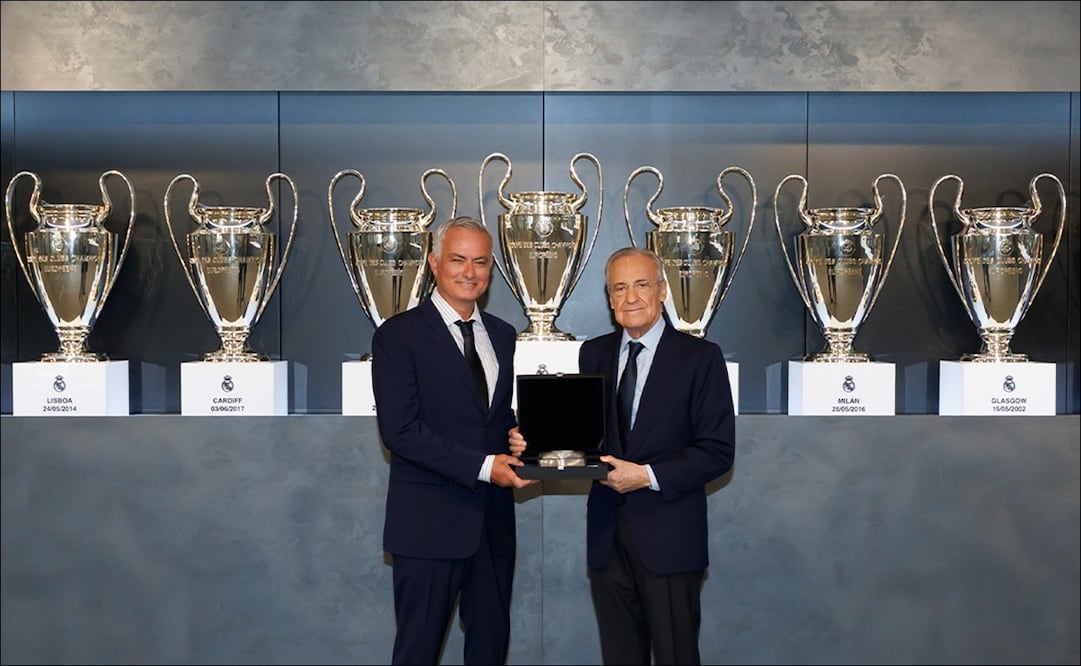 José Mourinho fue presentado de manera oficial como entrenador del Real Madrid: “Es volver a casa” / FOTO: Imago7