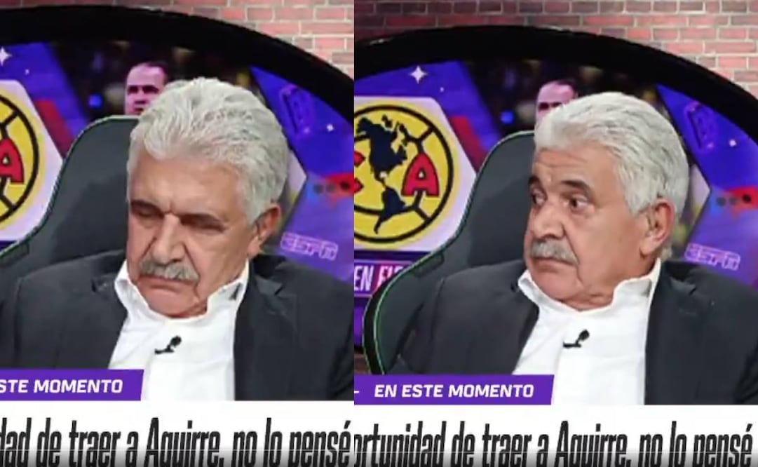 El Tuca Ferretti se quedó dormido en pleno programa de ESPN por culpa del América. Foto: Especial