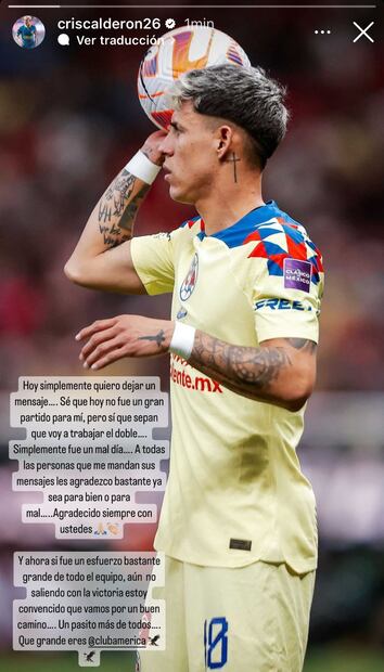 Chicote Calderón publicó una indirecta contra las Chivas en redes sociales. Foto: Especial