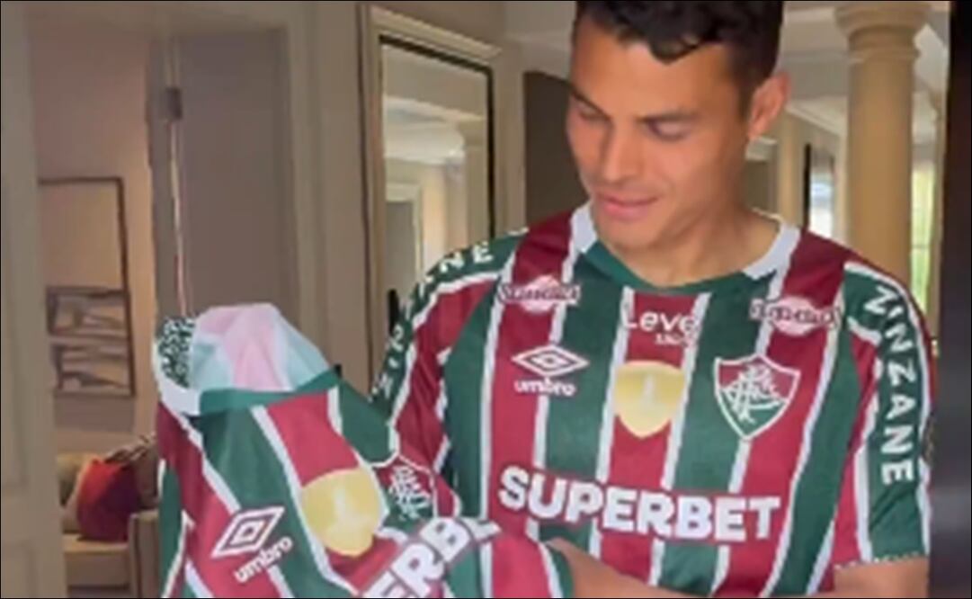 Thiago Silva fue presentado como nuevo jugador del Fluminense / Foto: Especiales