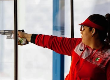 Alejandra Zavala queda eliminada en la modalidad 10 metros pistola