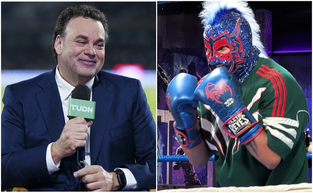 David Faitelson y el Escorpión Dorado / Foto: Especial