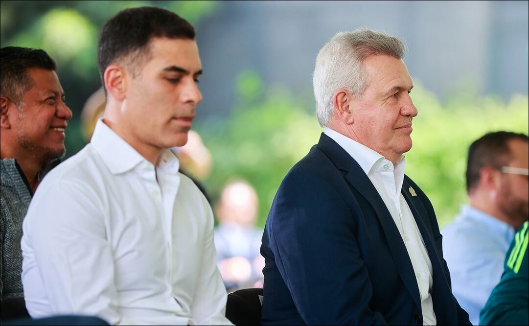Javier Aguirre y Rafa Márquez fueron presentados con la Selección Mexicana - Foto: Imago7