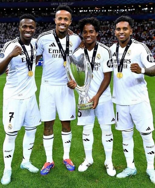 Endrick, la promesa brasileña que aún no despega en el Real Madrid. Fuente: Instagram @endrick