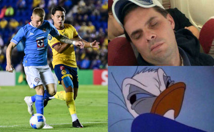 América y Cruz Azul protagonizan un "aburrido" empate, pero se llevan los mejores MEMES; así se burlaron ambas aficiones
