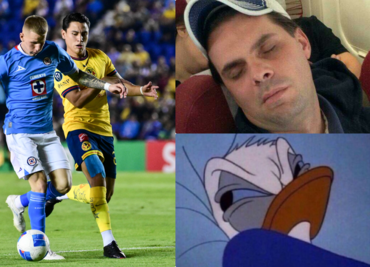 América y Cruz Azul protagonizan un "aburrido" empate, pero se llevan los mejores MEMES; así se burlaron ambas aficiones