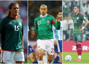 Los jugadores de la Selección Mexicana que más causaron polémica por su convocatoria a una Copa del Mundo