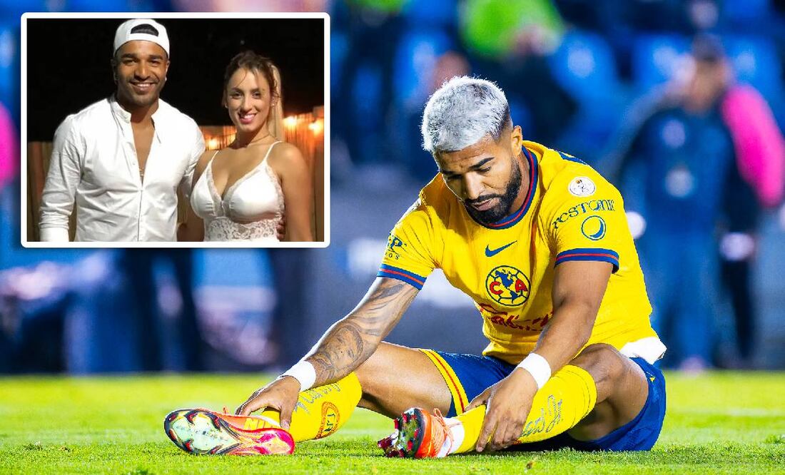 Mikaela Huvatt, esposa de Rodrigo Aguirre, reaccionó a las versiones sobre la salud del futbolista del América. Foto: Especial