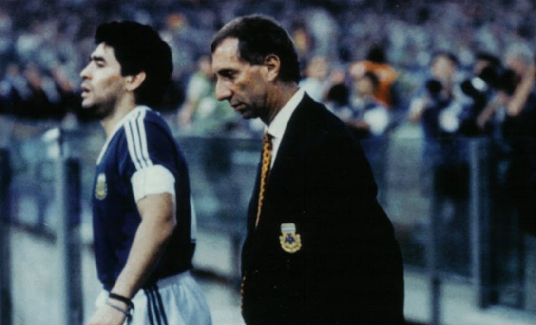 Así amenazó Carlos Bilardo a la Selección Argentina en Italia 1990 / Foto: Especiales