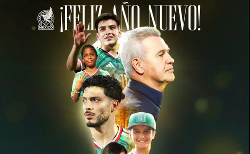 La Selección Mexicana recibe el 2026 con la ilusión por la Copa del Mundo: "Un sueño que nos une como país" 