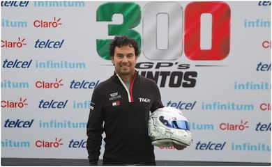 Checo Pérez se sincera sobre alcanzar 300 Grandes Premios en México: "Es una locura"