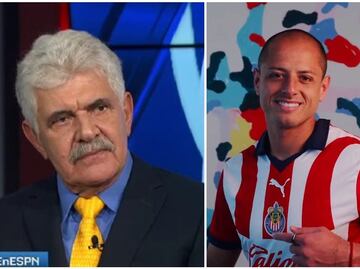 Tuca Ferretti vuelve a explotar contra Chicharito y le desea que no haga goles