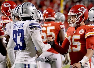 Patrick Mahomes y los Chiefs enfrentarán a Dak Prescott y los Cowboys en Acción de Gracias