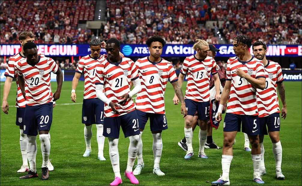 Estados Unidos sufre humillante goleada ante Bélgica en casa y preocupa de cara al Mundial 2026 / FOTO: AFP