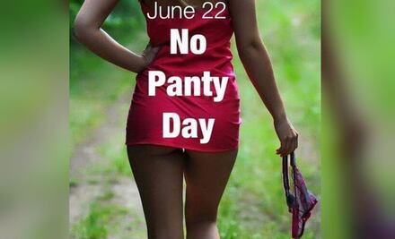 #NoPantyDay: 10 sensuales fotos para celebrar el Día sin Ropa Interior