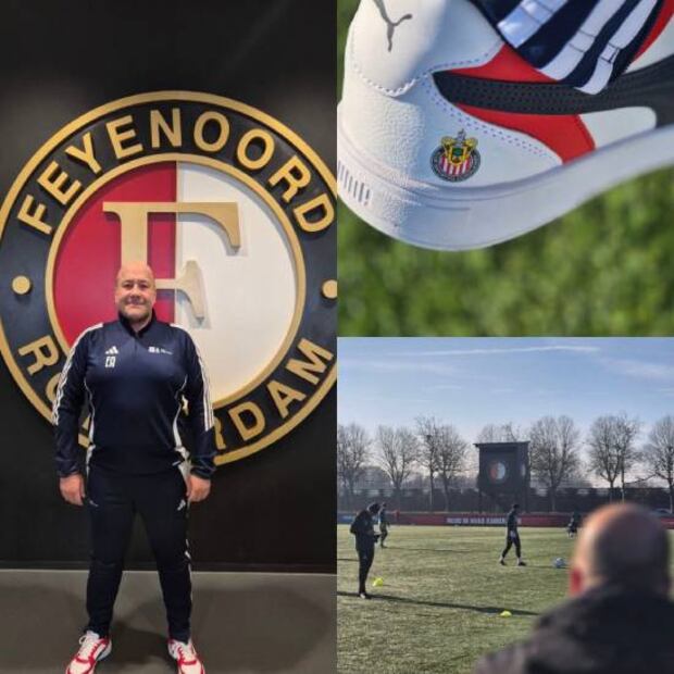 Enrique Alfaro está en Rotterdam, Países Bajos, estudiando para ser entrenador profesional. Foto: Especial