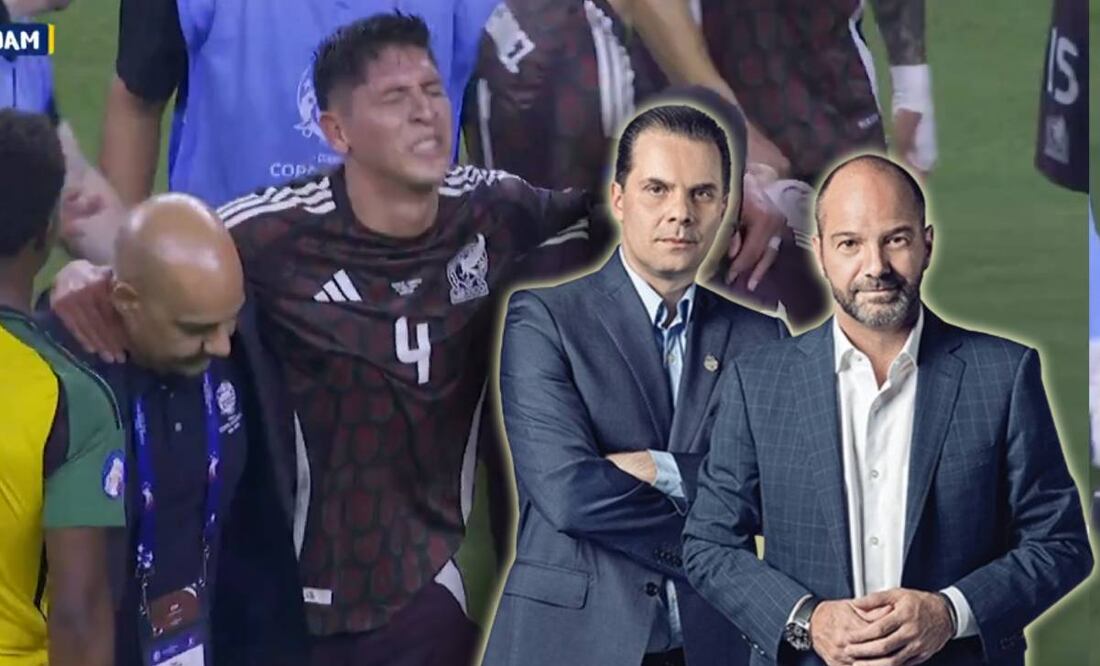 Así reaccionaron Martinoli y Luis García ante la lesión de Edson Álvarez. Especial