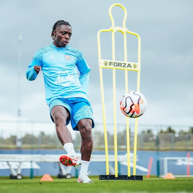 Jérémy Doku. Fuente: Instagram @jeremydoku
