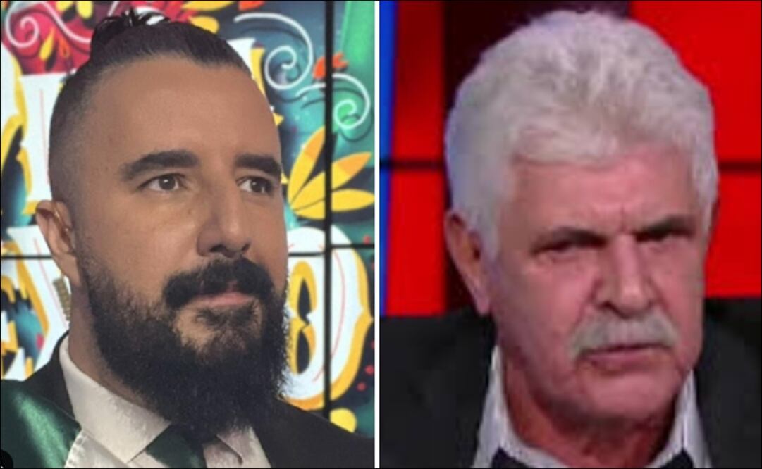 Álvaro Morales y Ricardo Ferretti. FOTO: @futpicante