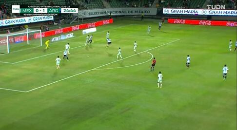 VIDEO: El impresionante gol que recibió la Selección Mexicana sub 23 por parte de Argentina