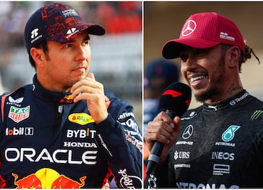 Lewis Hamilton defiende a Checo Pérez de Red Bull: "Pienso que su equipo no lo está ayudando del todo"