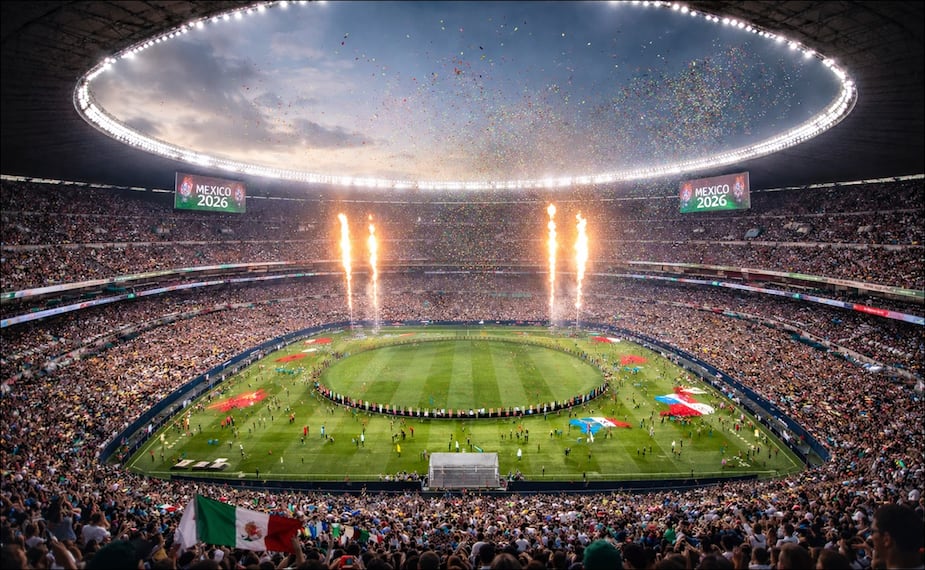 Claudia Shienbaum lanza el concurso para regalar su boleto presidencial para la inauguración del Mundial 2026. FOTO: Especial