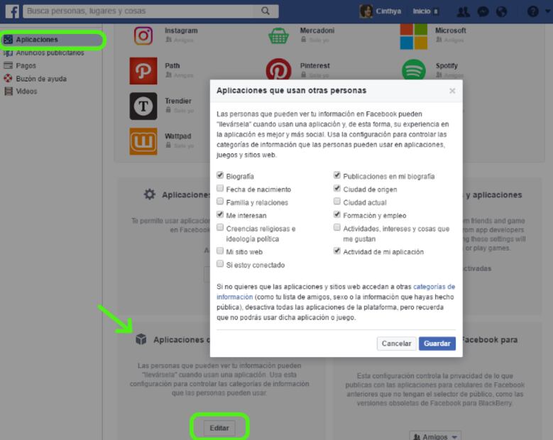Tips para proteger tus datos en Facebook de apps ventajosas