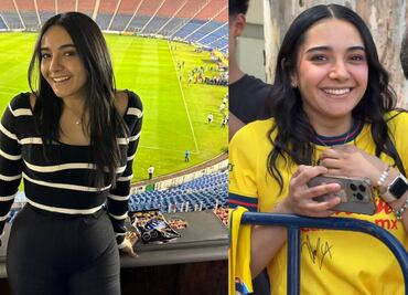 Revelan identidad de la aficionada del América que se hizo viral en redes sociales