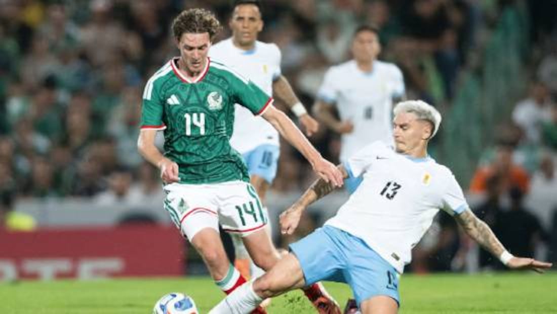 Marcel Ruiz podría perder su lugar en la Selección Mexicana por Ávaro Fidalgo. Foto: Imago7
