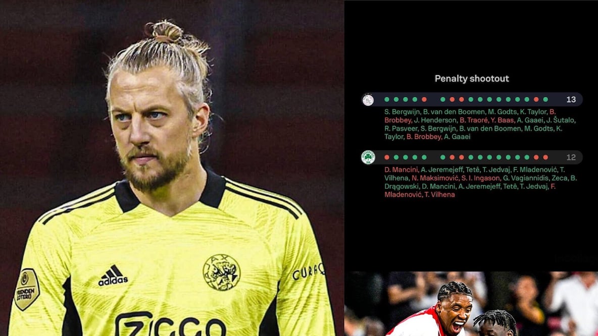 Ajax le ganó en penales al Panathinaikos | @Lapelotonafut