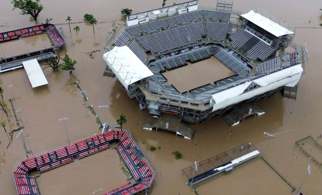 Los organizadores tendrán que trabajar para recuperar el inmueble para la edición 2025. Foto: EFE.