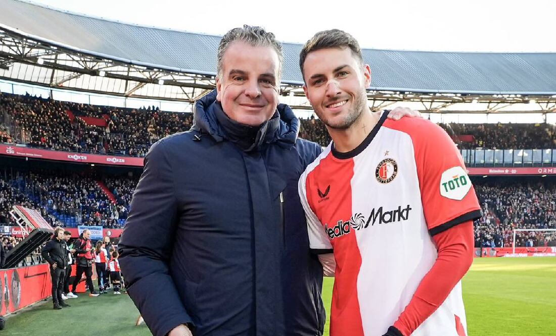 El mexicano continúa en plan grande con su equipo. Foto: @Feyenoord.